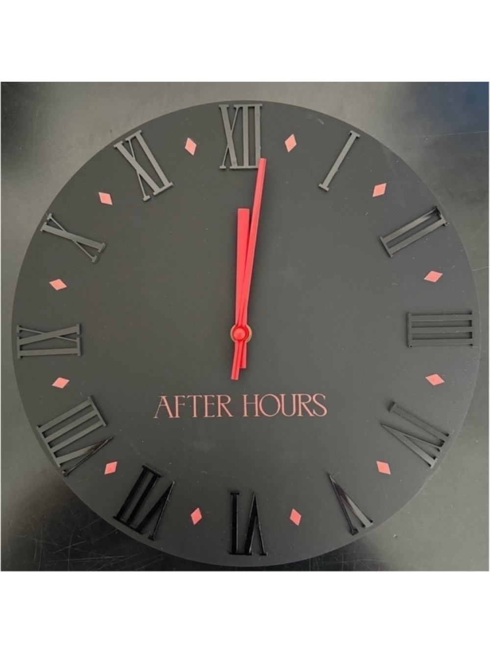 AUTHENTIC/BRAND NEW The Weeknd After Hours Wall Clock